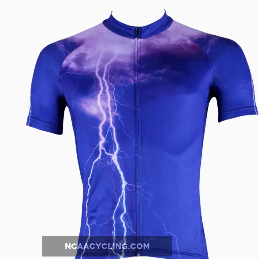 ILPALADINO Lightning Men's Professional MTB Cycling Jersey Breathable and Quick Dry Comfortable Bike Shirt for Summer NO.254