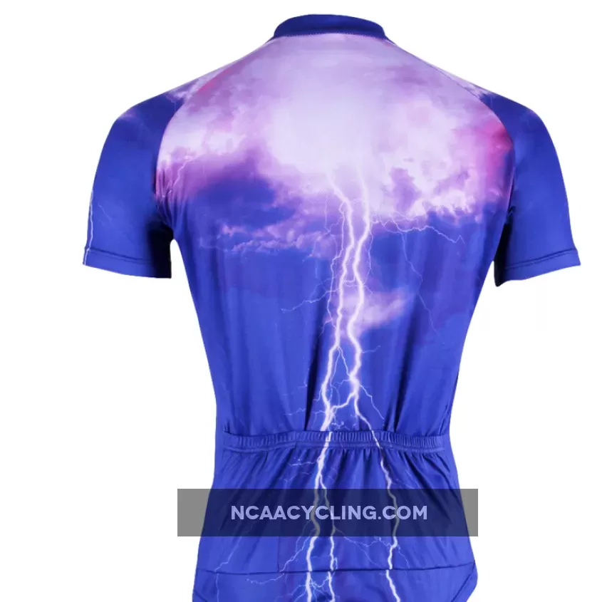 ILPALADINO Lightning Men's Professional MTB Cycling Jersey Breathable and Quick Dry Comfortable Bike Shirt for Summer NO.254