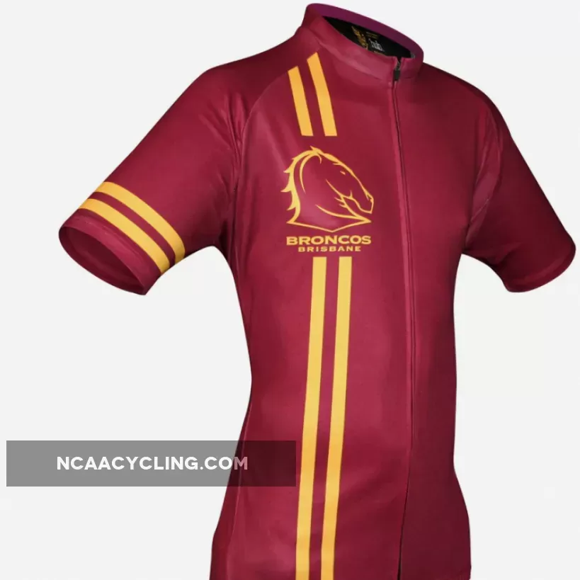 NRL Broncos Short Sleeve Cycling Jerseys To Buy