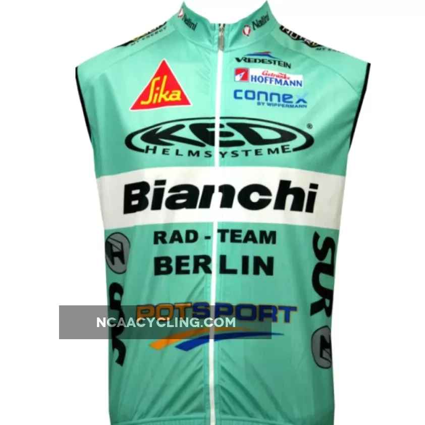 Bianchi Berlin 2010 Nalini Radsport-Profi-Team sleeveless Cycling jersey Vest