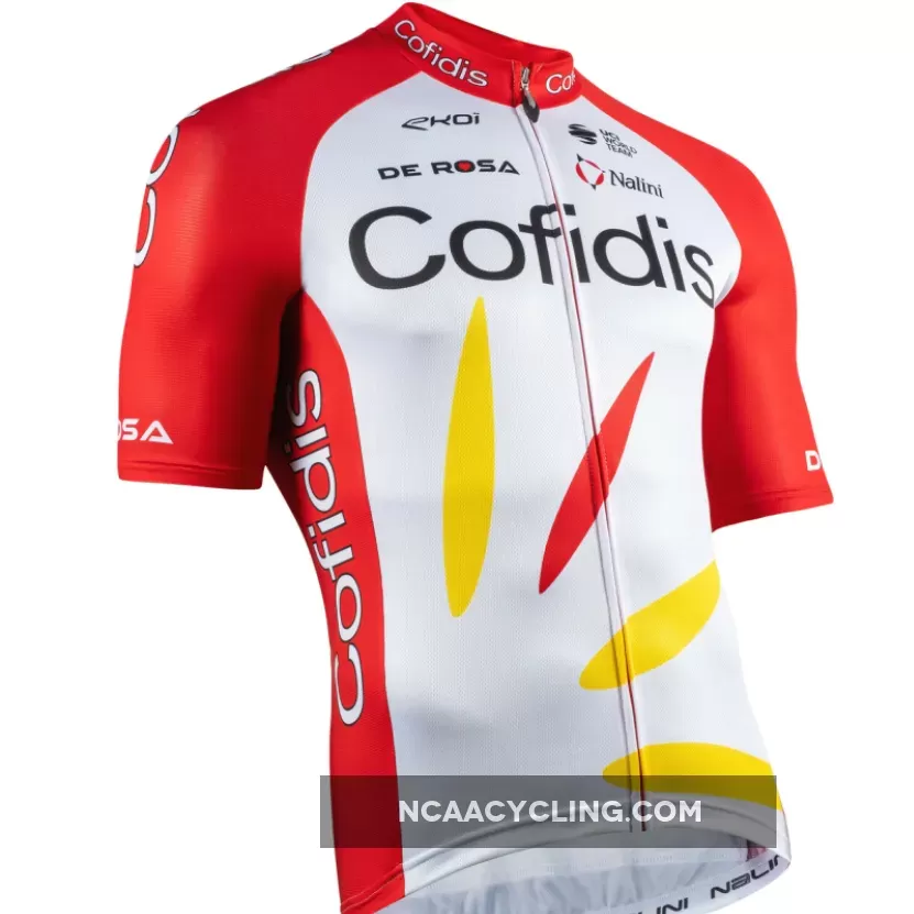 2021 Cofidis Full Zip Jersey, Brand New COF21J1
