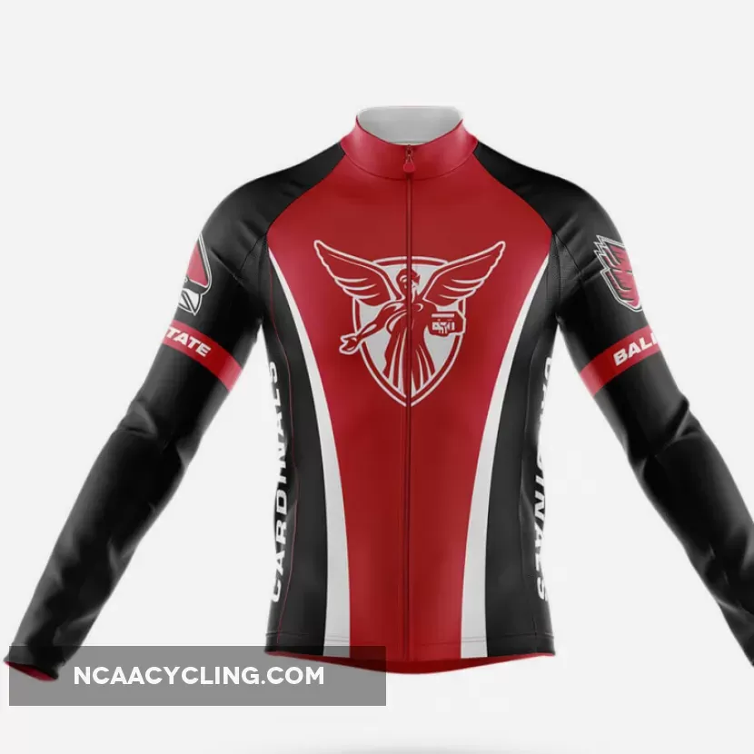 Ball State University Long Sleeve Cycling Jersey Only