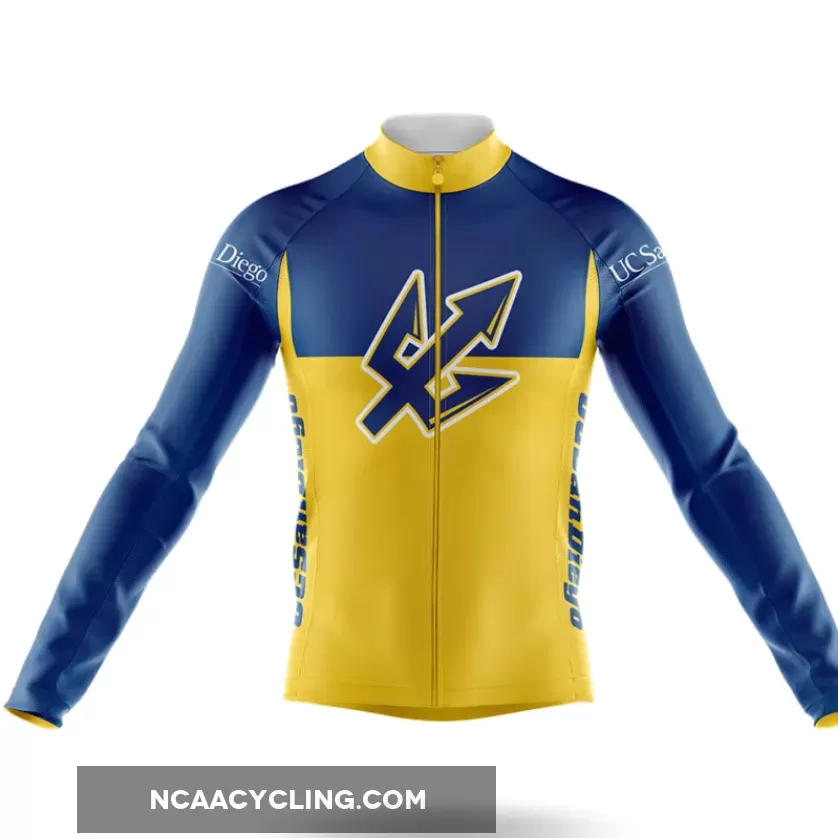 University of California San Diego V2 Long Sleeve Cycling Jersey Only