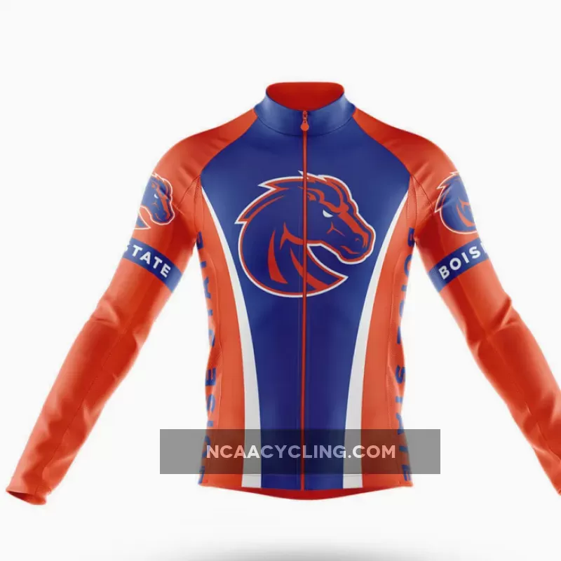 Boise State University Long Sleeve Cycling Jersey Only | boise cycling