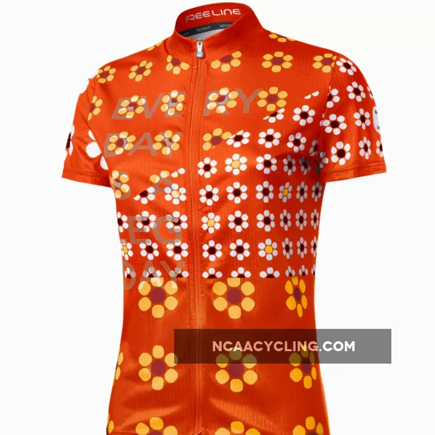 Dotout Flower Woman Jersey - Orange To Buy