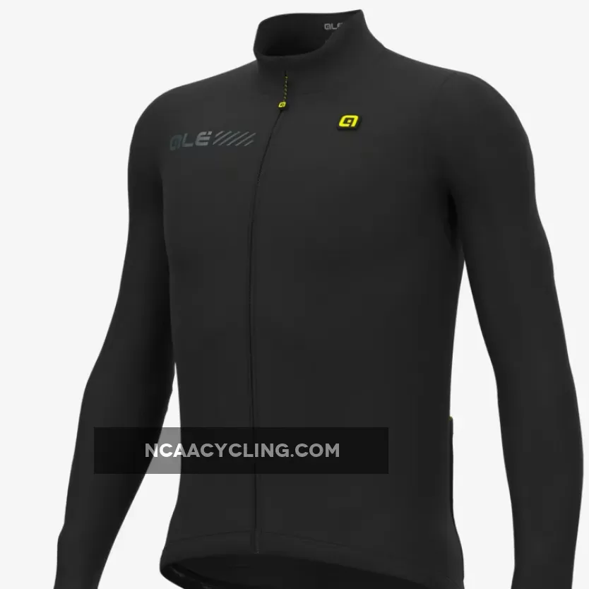 Ale Solid Fondo 2.0 Long Sleeve Jersey - Black Outlet