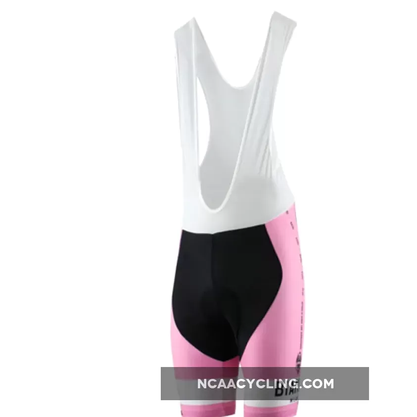 Bianchi Pride Celeste Pink Classic Cycling Bib Shorts