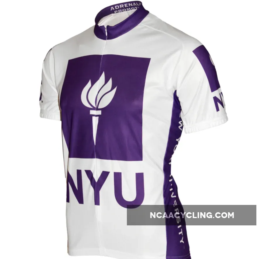 New York University NYU Short Sleeve Cycling Jersey Restock