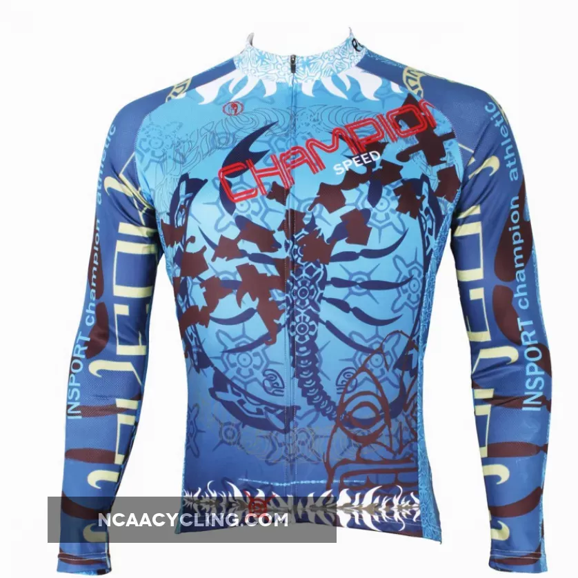 ILPALADINO Scorpion Men's Long-sleeve Cycling Jersey Bike Shirt Quick Dry Road Bike Wear Breathable Pro Cycle Clothing Racing Apparel Outdoor Sports Leisure Biking T-shirt Autumn Spring NO.521