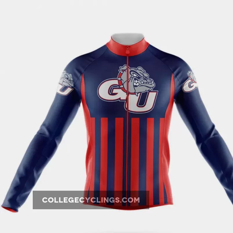 Gonzaga University USA Long Sleeve Cycling Jersey Only