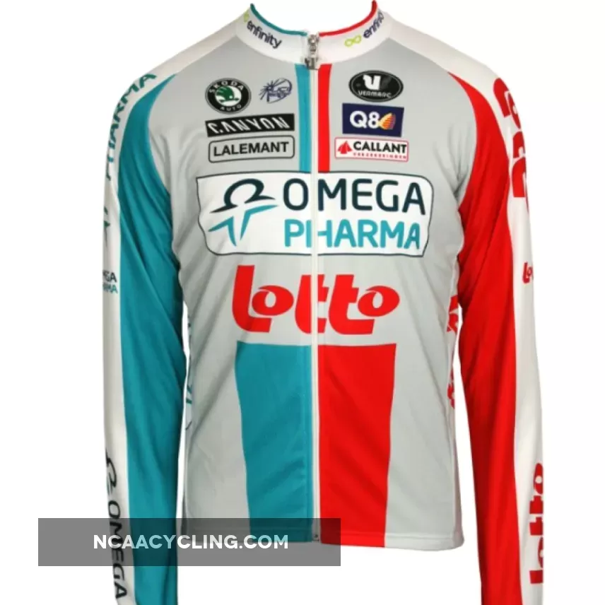 OMEGA PHARMA-LOTTO 2011 Vermarc Radsport-Profi-Team Long Sleeve Jersey