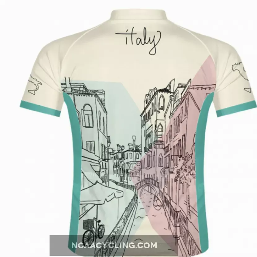 Primal Wear Italy Full Zip Short Sleeve Cycling Jersey ITAJ20M-2