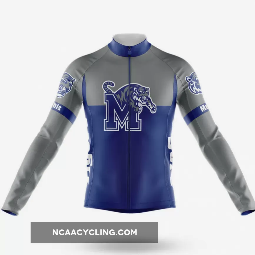 University of Memphis V2 Long Sleeve Cycling Jersey Only