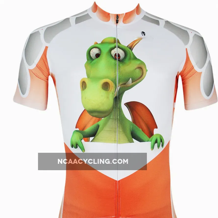 ILPALADINO Dragon Men's Cycling Short Sleeve Bike Shirt Quick Dry Exercise Bicycling Pro Cycle Clothing Racing Apparel Outdoor Sports Leisure Biking Shirts NO.167