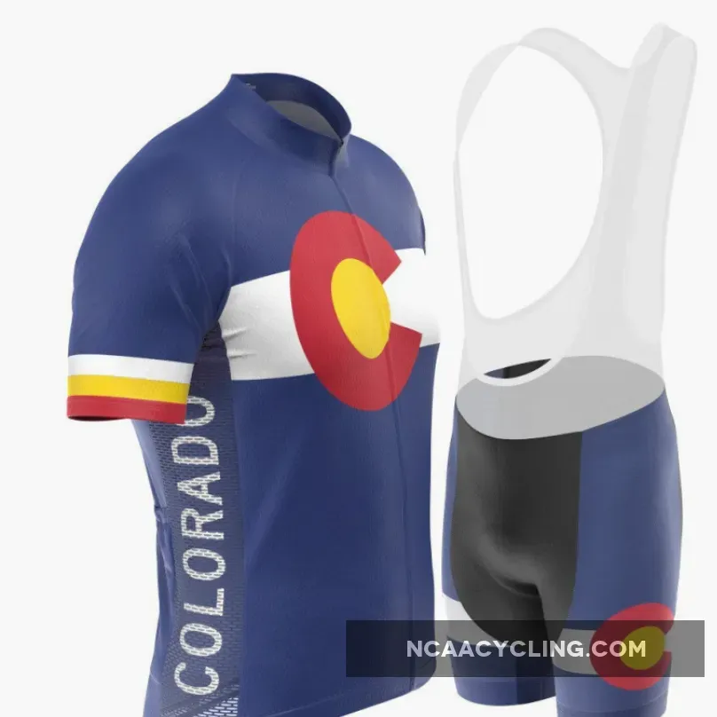 Men's Colorado US State Short Sleeve Cycling Kit Outlet