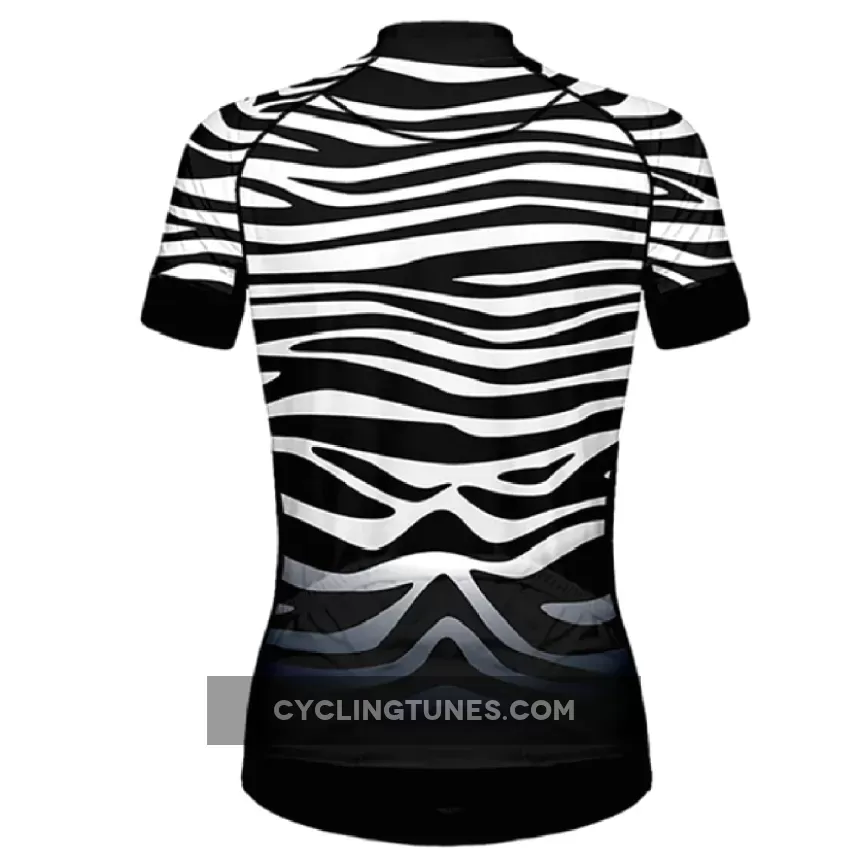 Primal Wear Zebra Women's Full Zip Evo 2.0 Race Fit Racing Cycling Jersey