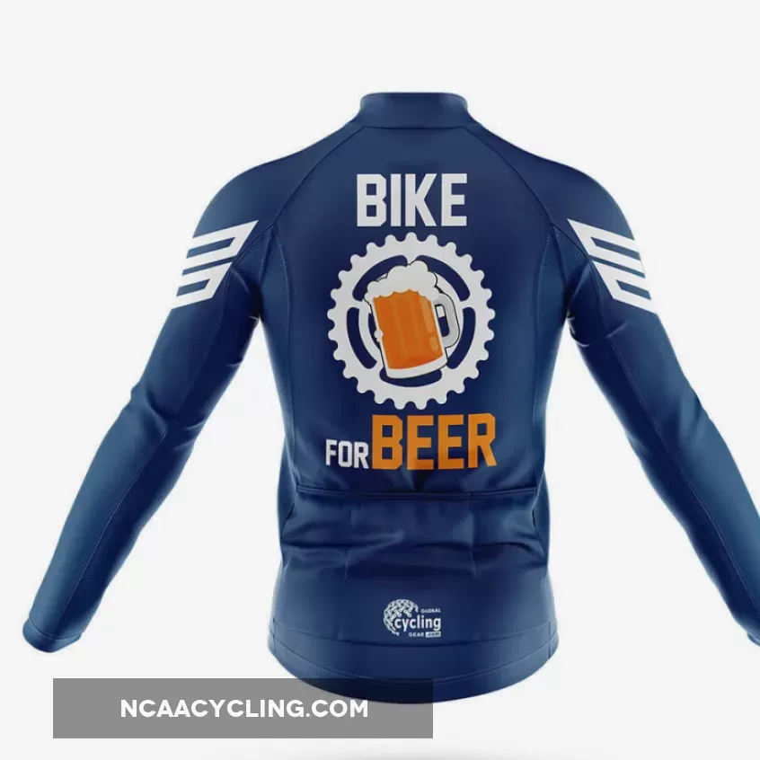 Bike For Beer V3 - Navy - Men's Cycling Kit / Full Set