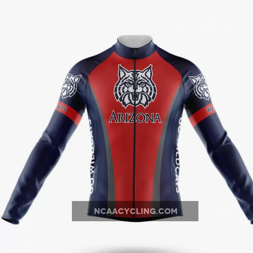 University of Arizona Long Sleeve Cycling Jersey Only