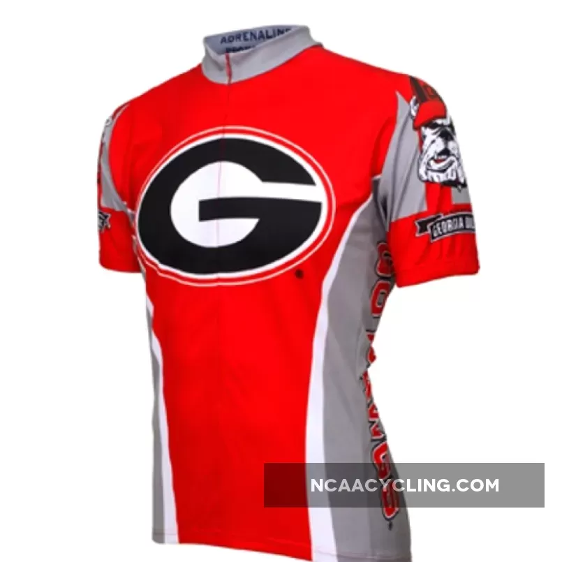 NCAA UGA University of Georgia Bulldogs Cycling Jerseys