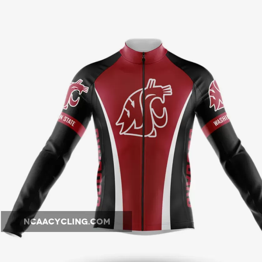 Washington State University Long Sleeve Cycling Jersey Only