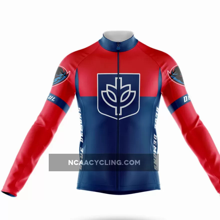 DePaul University V2 Long Sleeve Cycling Jersey Only
