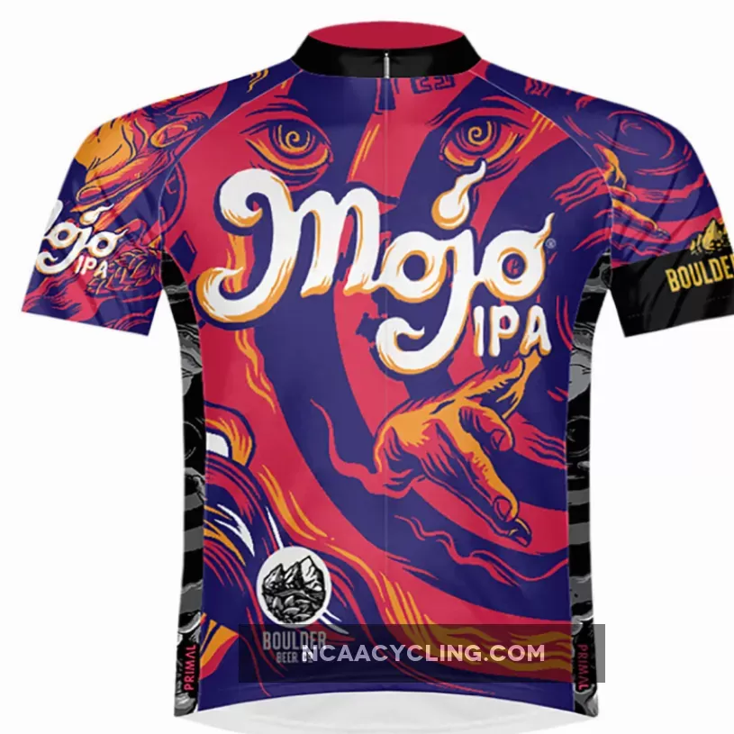 Primal Wear Boulder Beer Mojo IPA Men's Full Zip Cycling Jersey MOJOJ20M_M