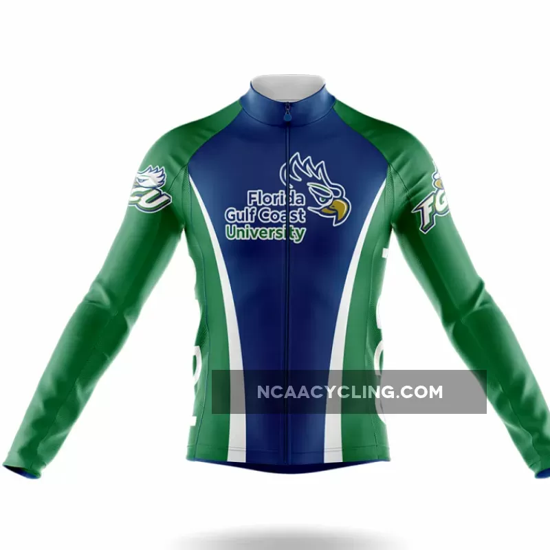 Florida Gulf Coast University Long Sleeve Cycling Jersey Only