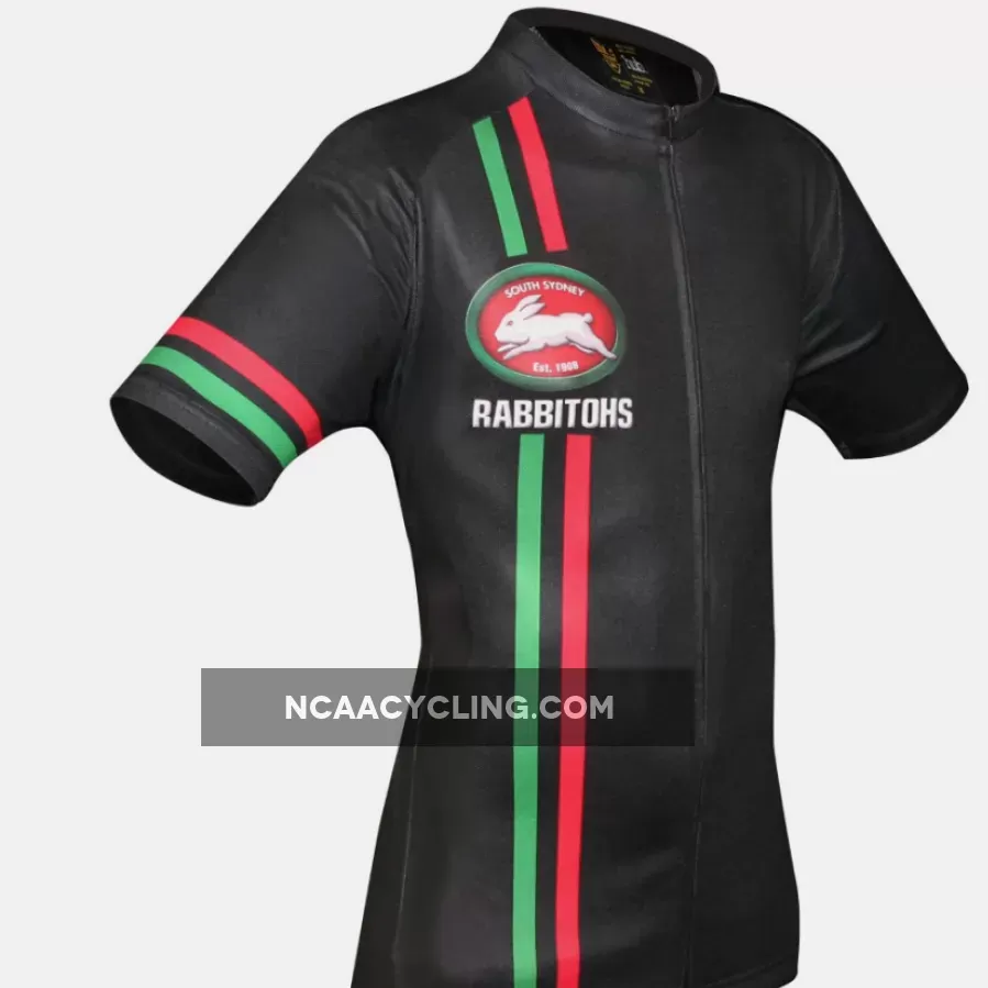 NRL South Sydney Rabbitohs Short Sleeve Cycling Jerseys