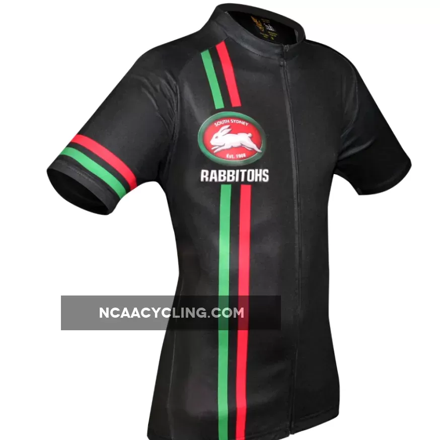NRL South Sydney Rabbitohs Short Sleeve Cycling Jerseys