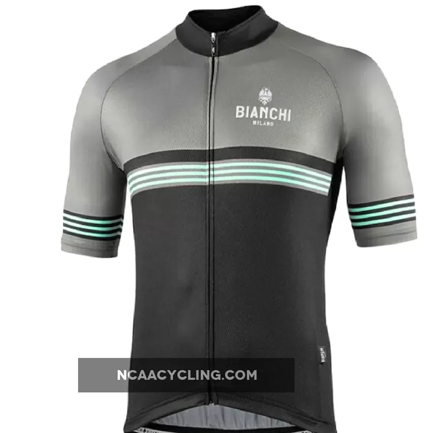 Nalini 2021 Bianchi Milano Prizzi Short Sleeve Cycling Jersey Olive