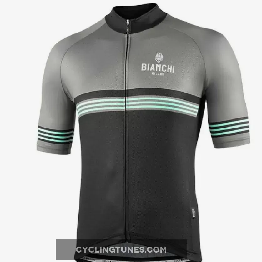 Nalini 2021 Bianchi Milano Prizzi Short Sleeve Cycling Jersey Olive