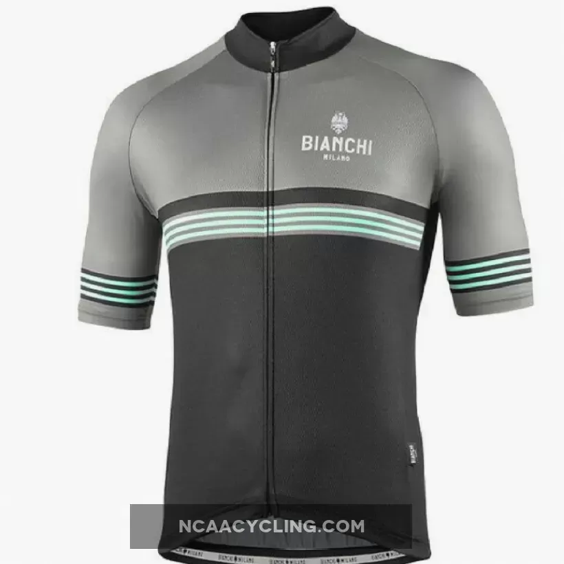 Nalini 2021 Bianchi Milano Prizzi Short Sleeve Cycling Jersey Olive