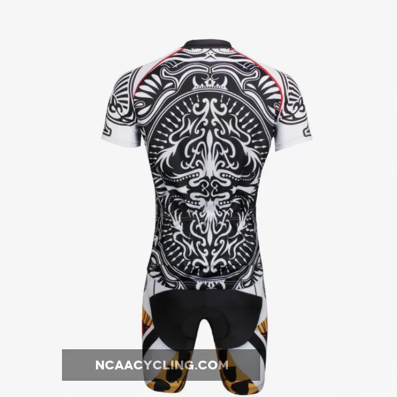 ILPALADINO Poker Face Playing Card Spades Jack Men's Biking Cycling Suit Jersey Artistic Pattern Outdoor Sports Clothes Comfortable Bike Shirt Face Cards Court Cards NO.639