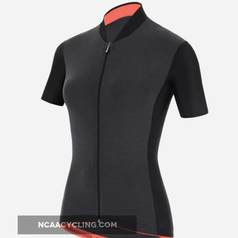 Santini Colore Women Jersey - Black To Buy