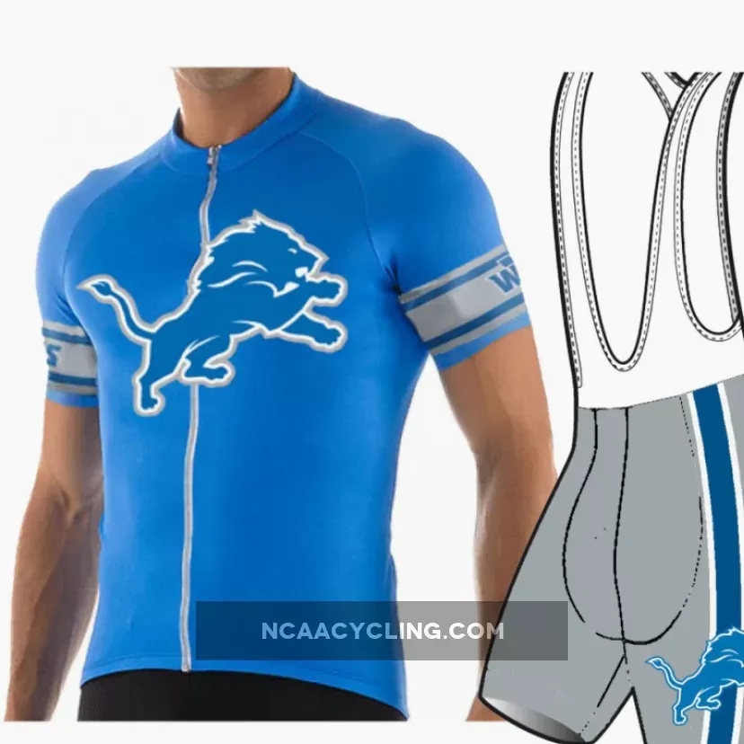 NFL Detroit Lions Cycling Jerseys And Shorts Z-1905690