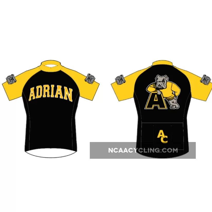 NCAA Adrian College Bulldogs Cycling Jerseys Bike Clothing