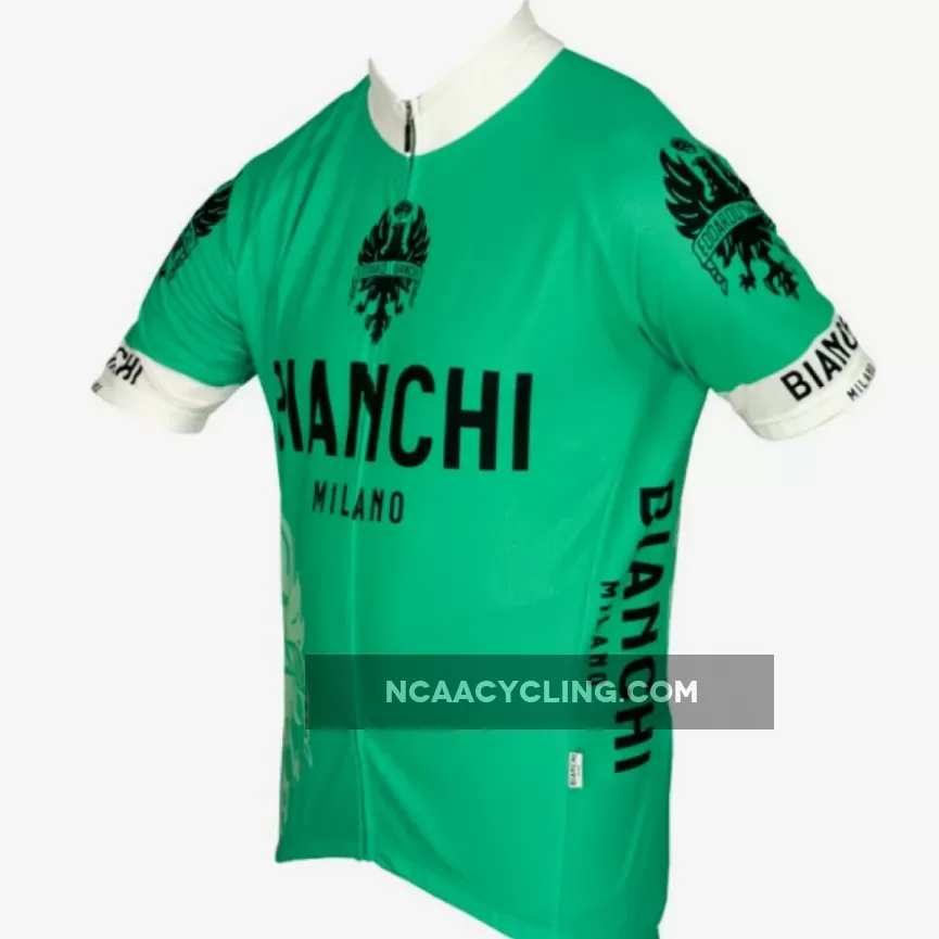 Bianchi Milano short sleeve jersey E12EDOARDO1 celeste