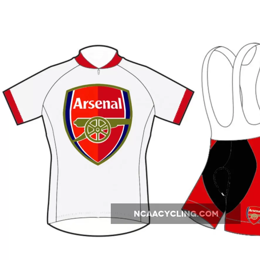 Arsenal FC Short Sleeve Cycling Jerseys and (bib) shorts