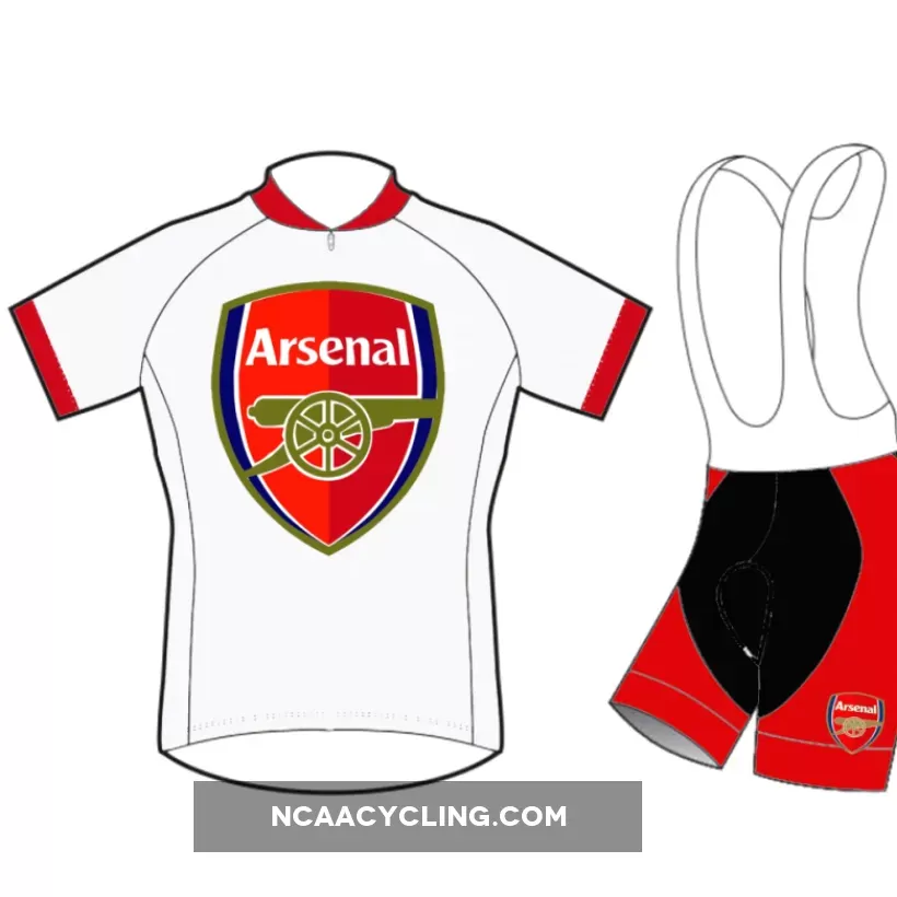 Arsenal FC Short Sleeve Cycling Jerseys and (bib) shorts