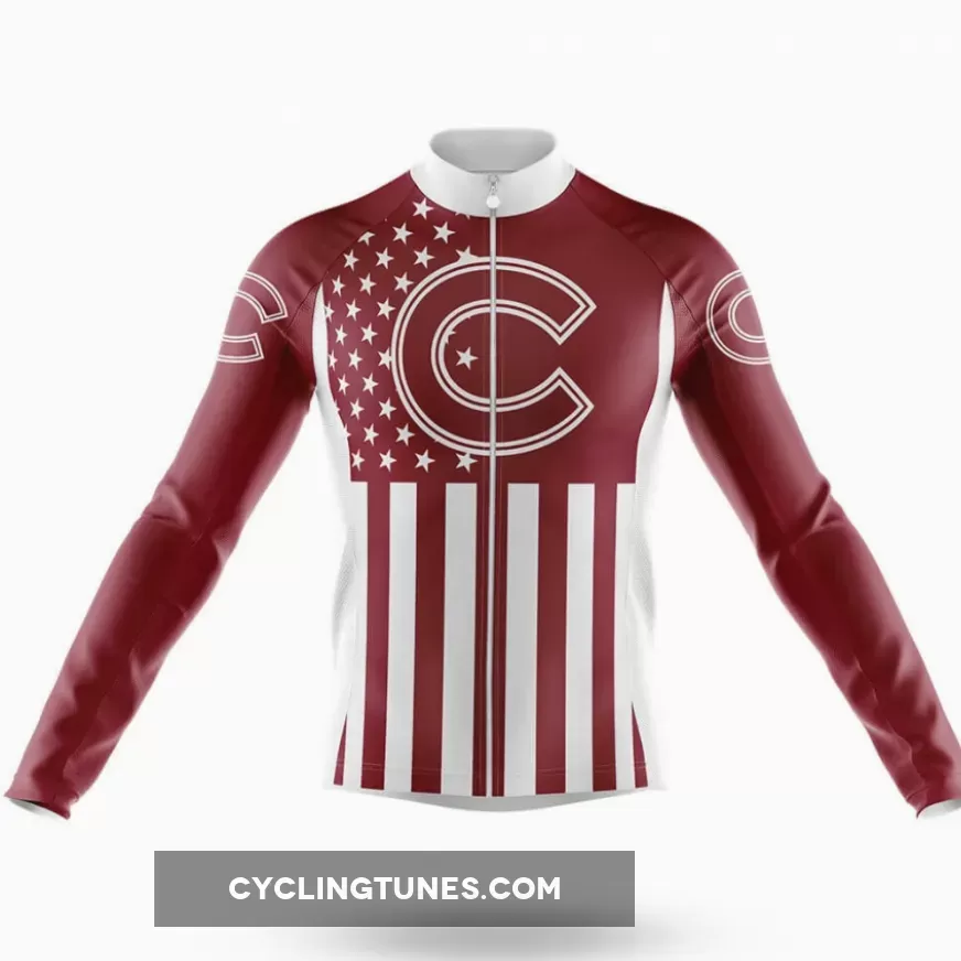 Colgate University USA Long Sleeve Cycling Jersey Only