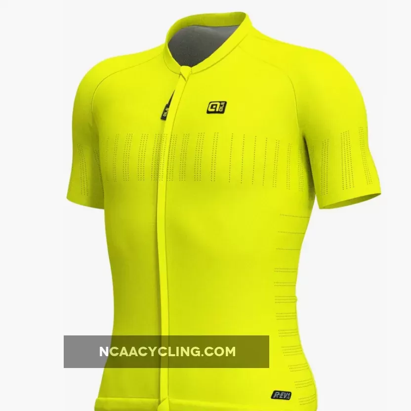 ALE' Cooling R-EV1 Yellow Fluo Jersey,
