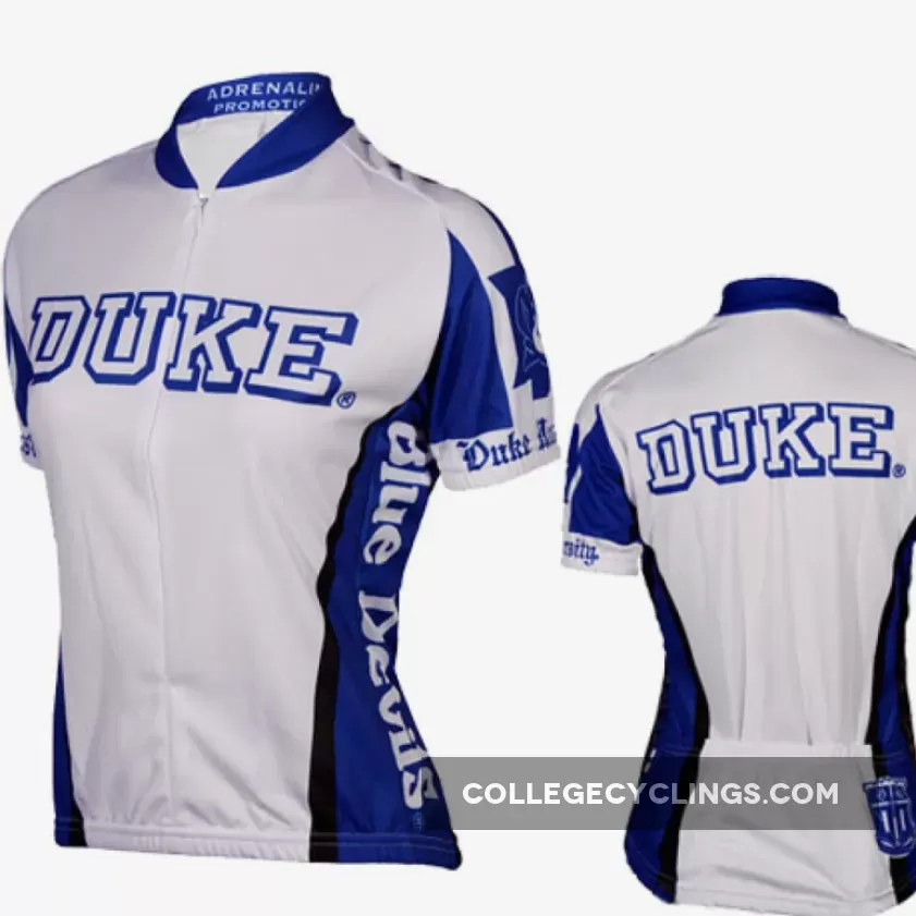 Duke University Blue Devils White Cycling Jersey To Buy