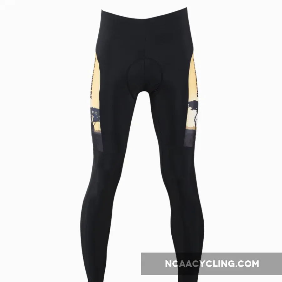 ILPALADINO Men’s Cycling Fleece Pants/Trousers with Tights Spring Autumn Exercise Bicycling Pro Cycle Clothing Racing Apparel Outdoor Sports Leisure Biking Wear