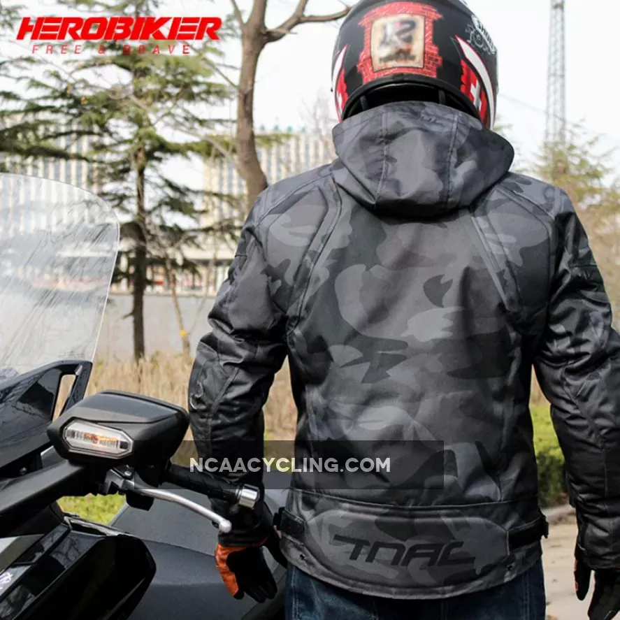 Motorcycle Jackets Motocross Racing Jacket Breathable Men Motorbike Riding Waterfroof Four Seasons Reflective Clothes Motorcycle Jerseys