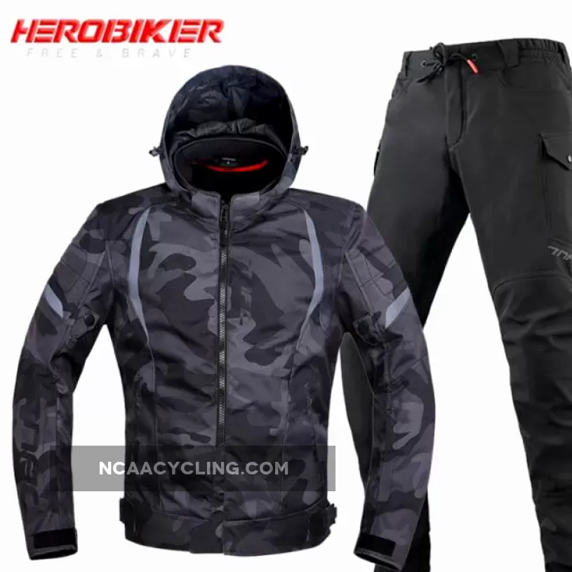 Motorcycle Jackets Motocross Racing Jacket Breathable Men Motorbike Riding Waterfroof Four Seasons Reflective Clothes Motorcycle Jerseys