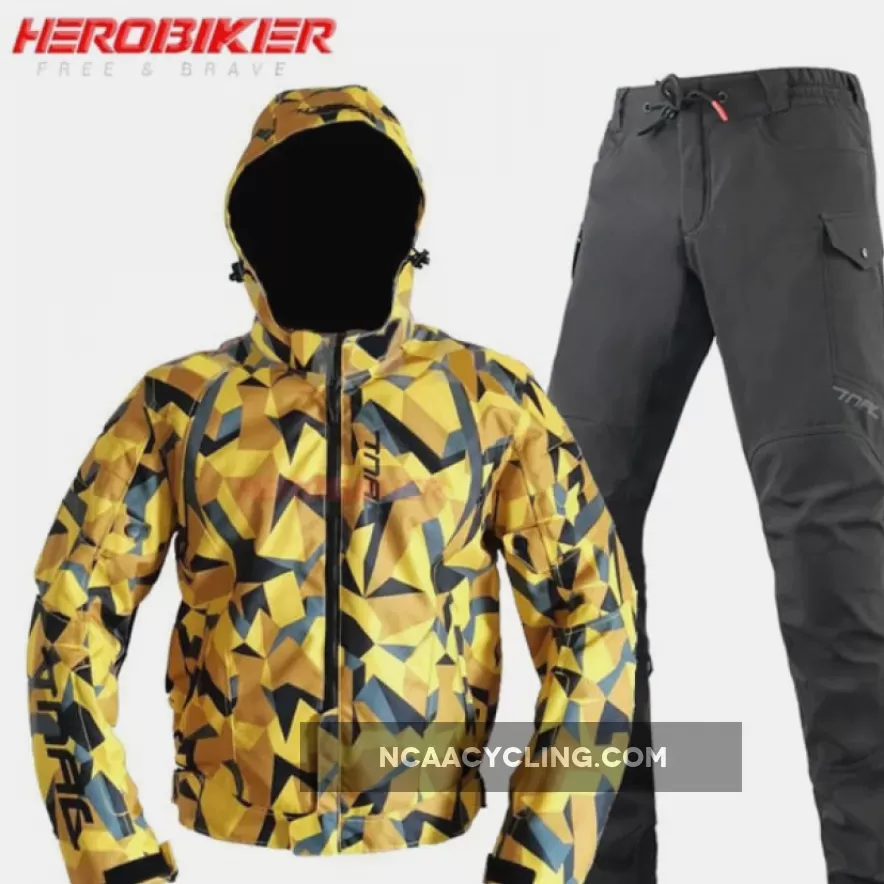 Motorcycle Jackets Motocross Racing Jacket Breathable Men Motorbike Riding Waterfroof Four Seasons Reflective Clothes Motorcycle Jerseys