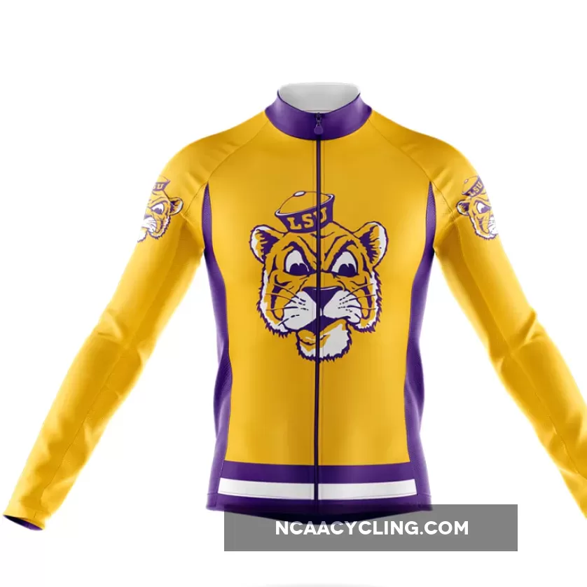 LSU Tigers Long Sleeve Cycling Jersey Only