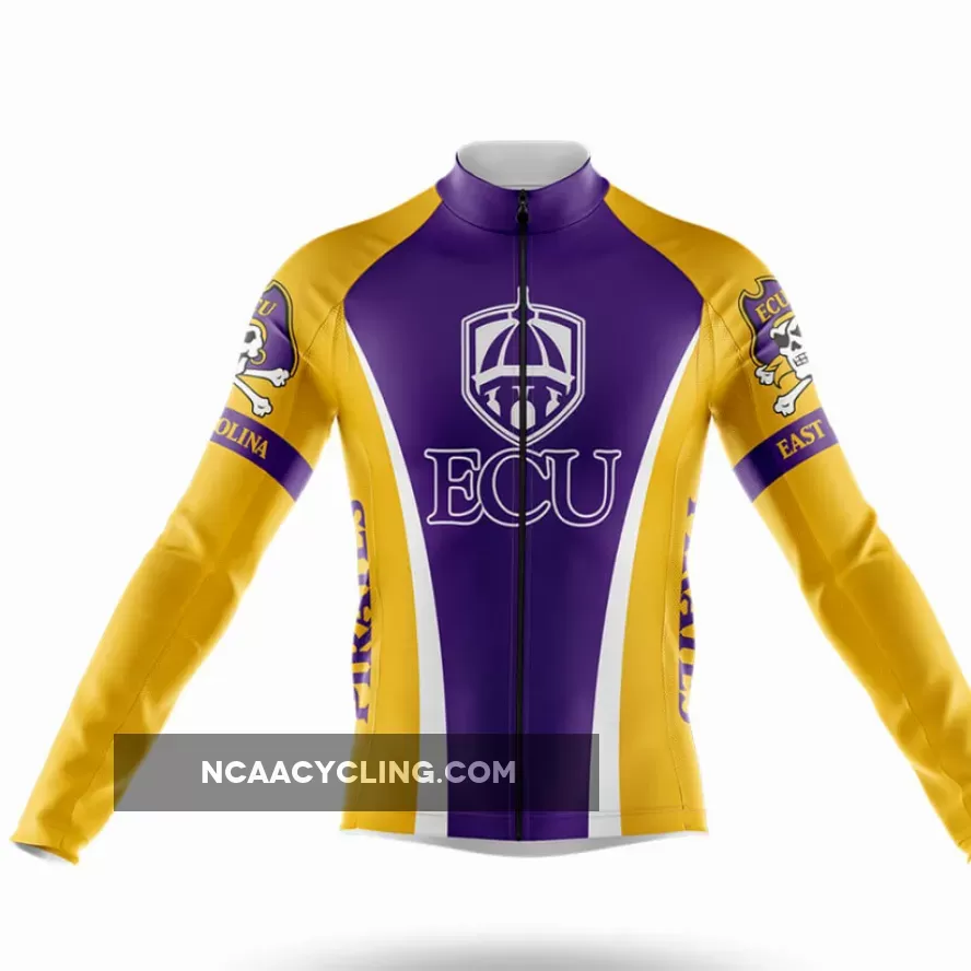 East Carolina University Long Sleeve Cycling Jersey Only