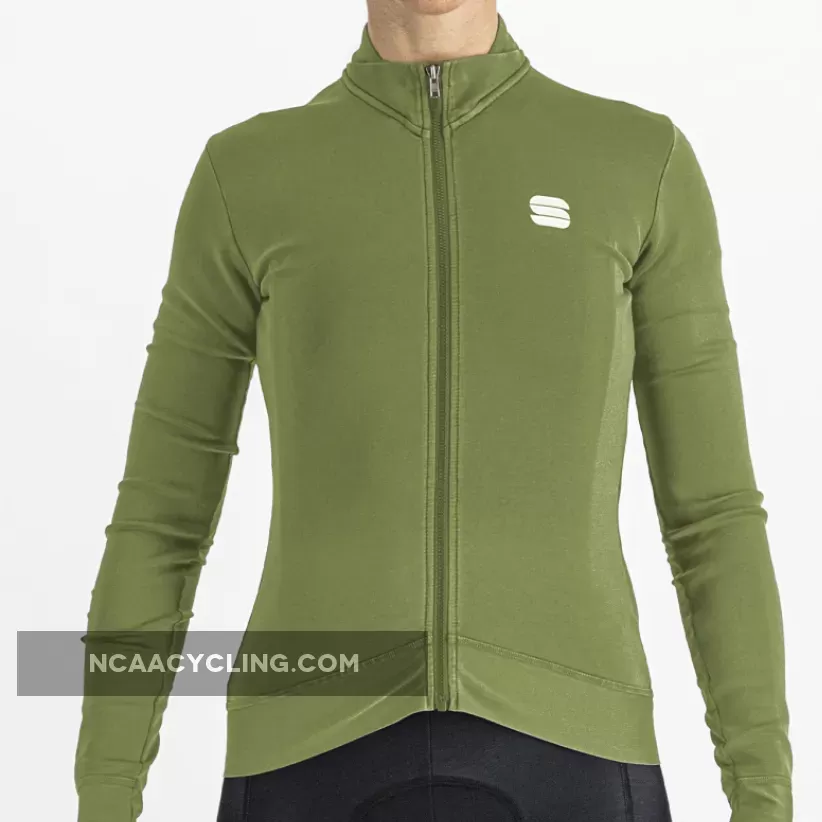 Sportful Monocrome long sleeves women jersey - Light Green