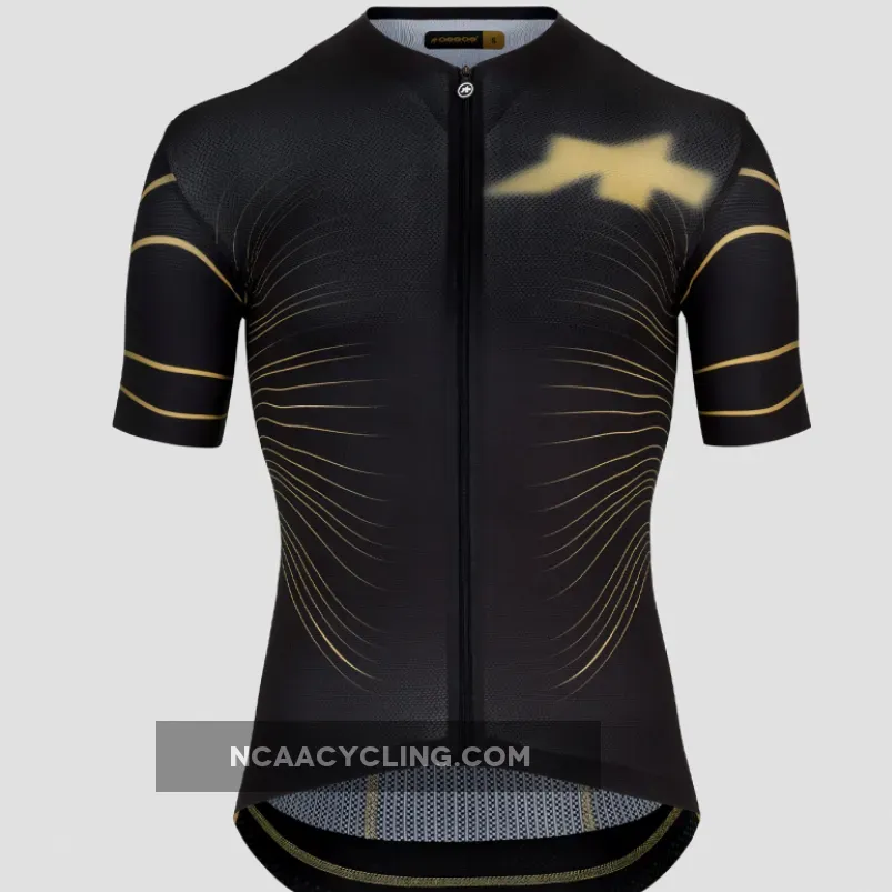 Assos Equipe RS Targa Wings jersey - Black gold / Assos Equipe Jersey
